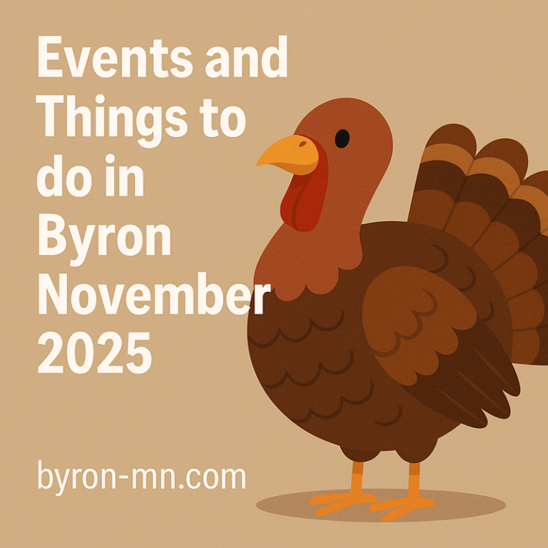 Read more about the article Events and Things to do in Byron MN November 2025