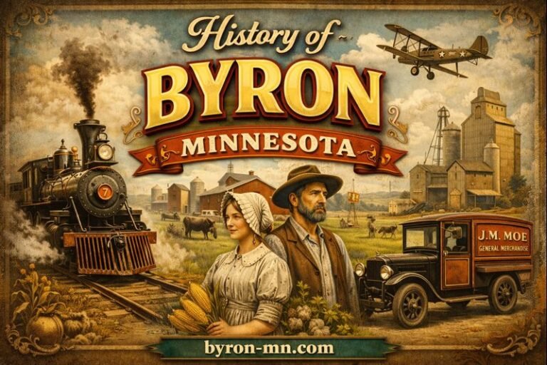 Read more about the article History of Byron Minnesota
