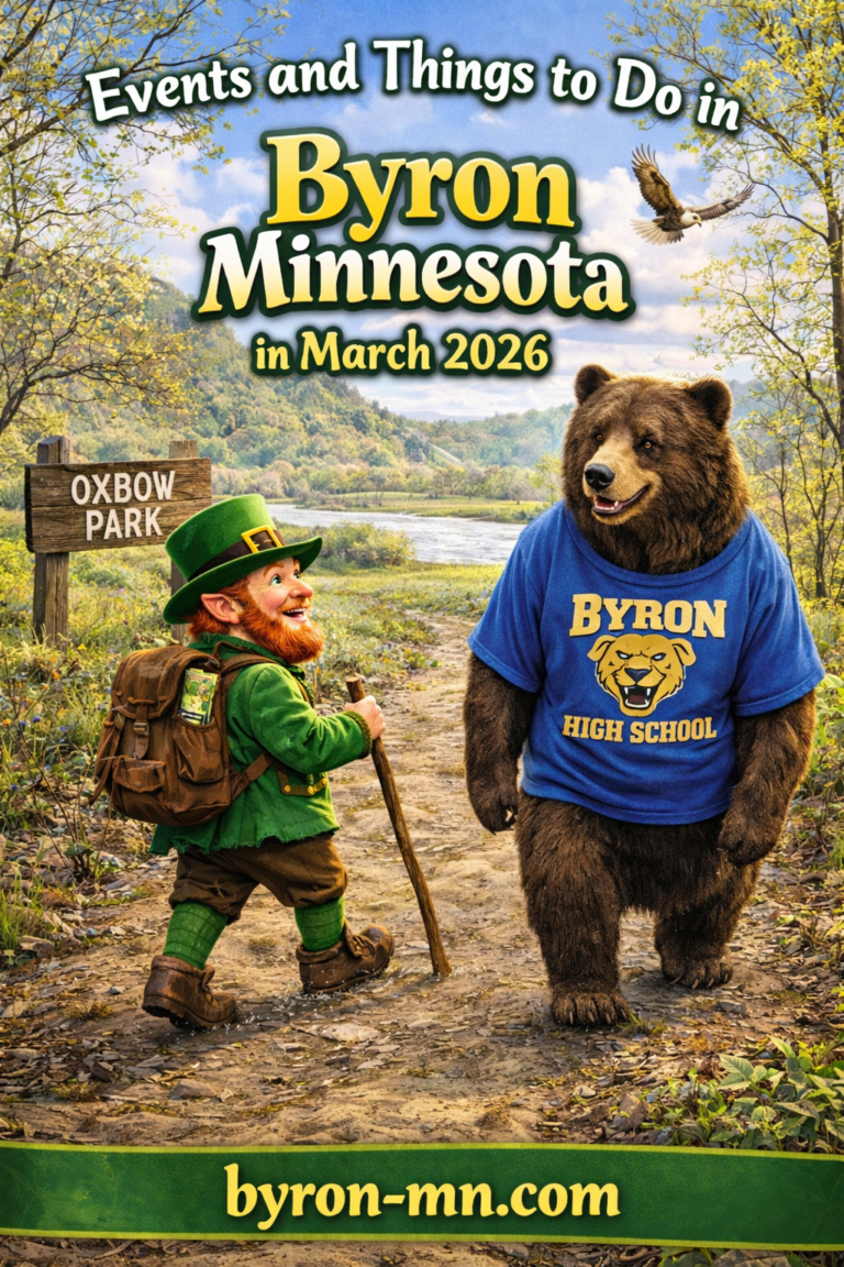 Read more about the article Events and Things to do in Byron MN March 2026